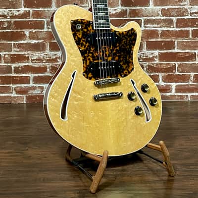 Kauer Guitars Super Chief, Natural Birdseye Maple Top, 2 P-90's, 6lbs 14oz NEW (Authorized Dealer) image 1