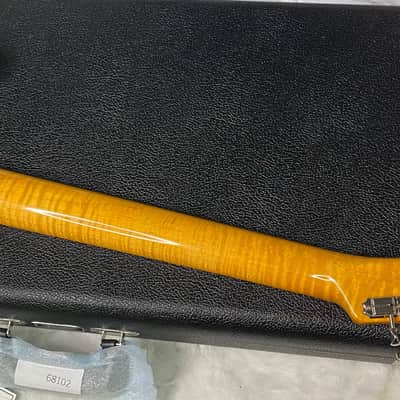 NEW! Fender Custom Shop Flamethrower Telecaster Custom - NOS - Modern Specs - Texas Special Pick-Ups - AAAA Flamed Neck - 3-Tone Sunburst - Authorized Dealer - 7.55lbs - G07106 image 10