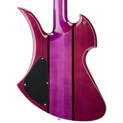 B.C. Rich Mockingbird Legacy STQ Hardtail - Trans Purple image 3