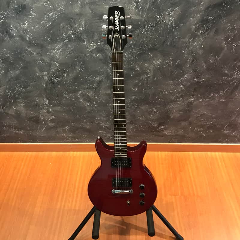 Slammer Hamer SP1F Transparent Purple Finish image 1