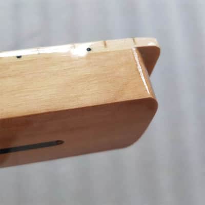 Maple Wood Guitar Tele Style Neck, 22 Frets Tree of Life Fingerboard Fret Inlay image 6