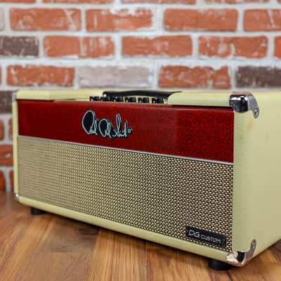 PRS DG Custom 30 David Grissom 30-Watt 2x12" Guitar Half Stack 2014 Blonde / Cherry image 5