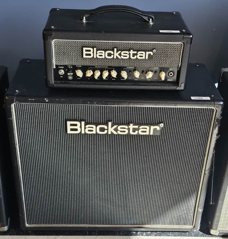 Blackstar HT-5RH MKII 2-Channel 5-Watt Guitar Amp Head with Reverb & HTV-112 cab 2019 - Present - Black image 1