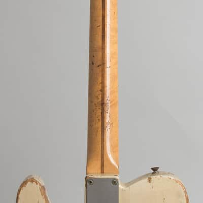 Fender Telecaster Solid Body Electric Guitar (1958), ser. #026990, black tolex hard shell case. image 9