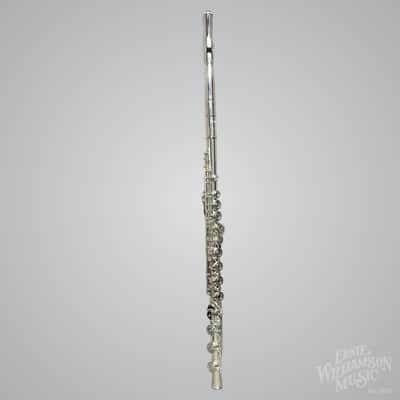 Yamaha YFL-362HY Flute B Foot Silver Plated Body image 1