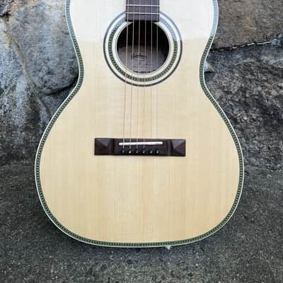 Goodman Handmade Stella/Regal style Grand Concert ladder braced 6 String Guitar image 2