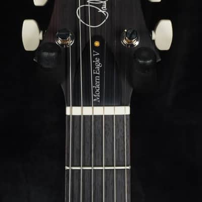 PRS Modern Eagle V in Carroll Blue Wraparound Smokeburst with Ten Top image 5