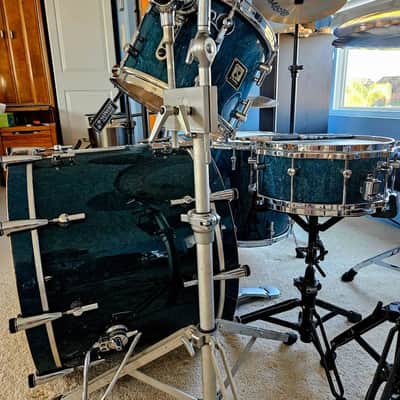 SONOR DeLite 4-piece Drum Kit Birdseye Azure Maple image 7