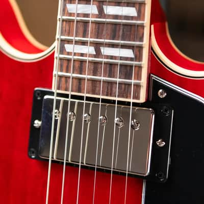 Gibson ES-345 Semi-Hollow Electric Guitar - Sixties Cherry with Hardshell Case image 8