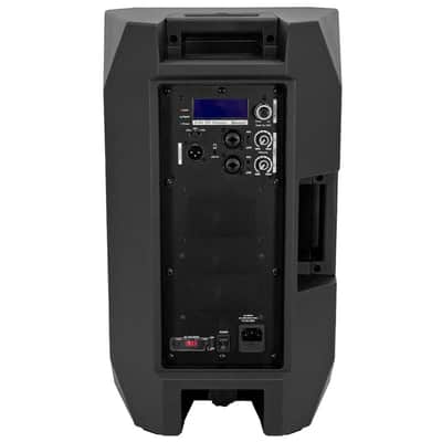 Powered 10" 700 Watt PA DJ Speaker w Bluetooth DSP, Built in Mixer & Class D Amp image 2