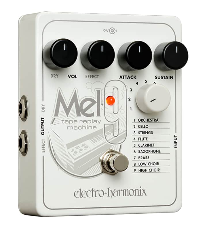 New Electro-Harmonix EHX MEL9 Tape Replay Machine Guitar Effects Pedal Mel 9 image 1
