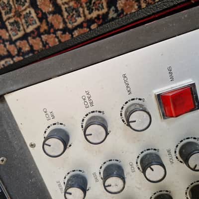 Klemt SE200 Power-Mixer without Tape-Delay 1970s image 5