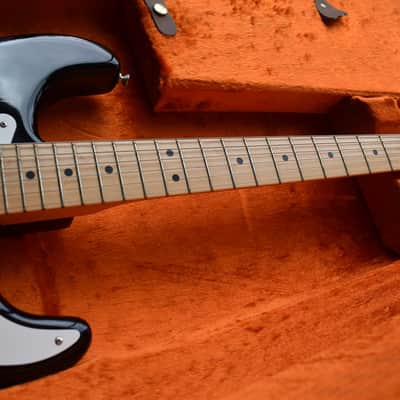 2017 Fender Eric Clapton Stratocaster - Black, Maple - USA - OHSC image 6