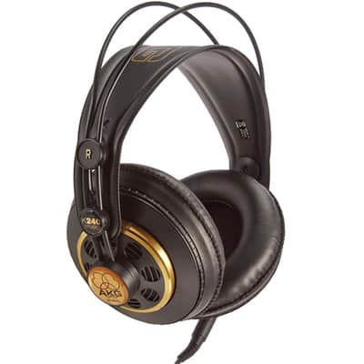 AKG 240 Studio Professional Over-Ear, Semi-Open Studio Headphones image 1