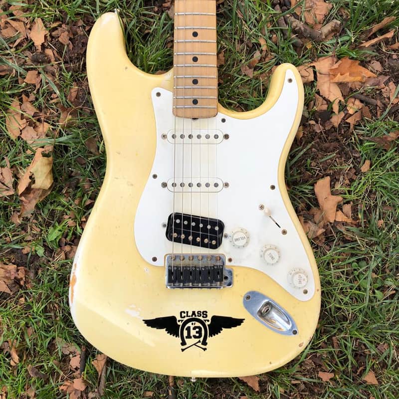 Fender Stratocaster 1970 Olympic White ex Billie Joe Armstrong GREEN DAY image 1