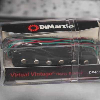 DiMarzio DP409BK Virtual Vintage Heavy Blues 2 Strat Pickup - Black