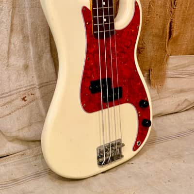 Fender MIJ '62 Reissue Precision Bass (PB62) 1998 - Olympic White image 13