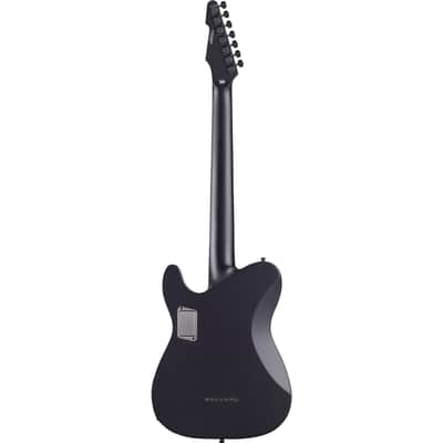 ESP E-II T-B7 Baritone Electric Guitar - Black Satin image 3