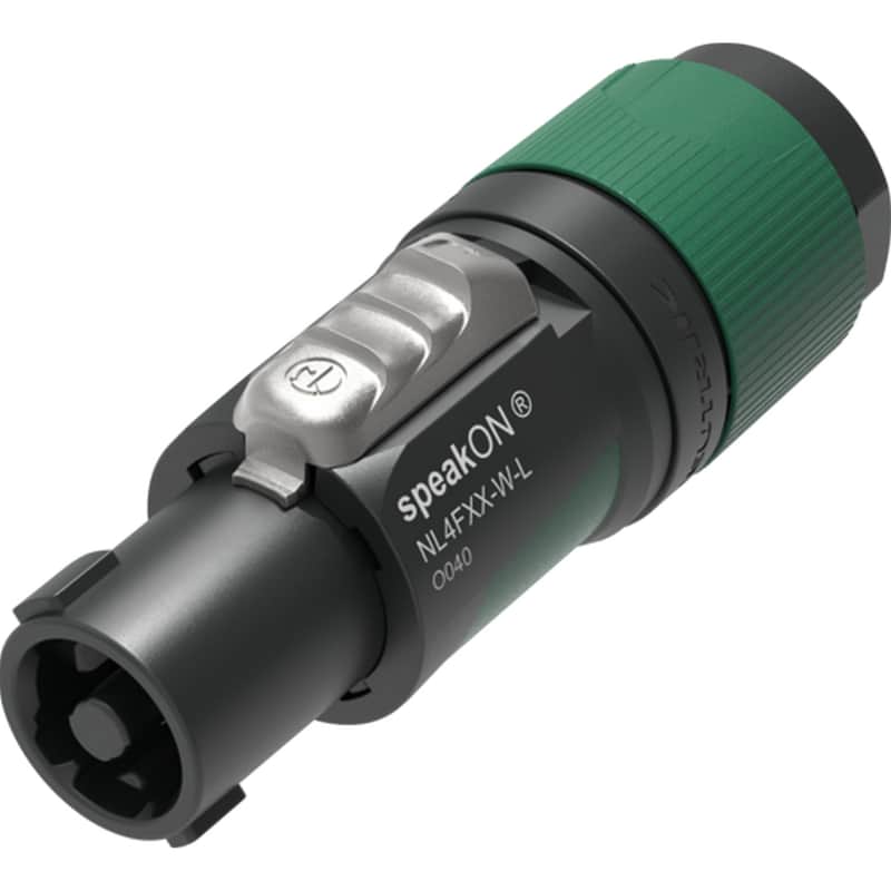 Neutrik NL4FXX-W-L speakON XX Series 4 Pole Cable End Connector image 1