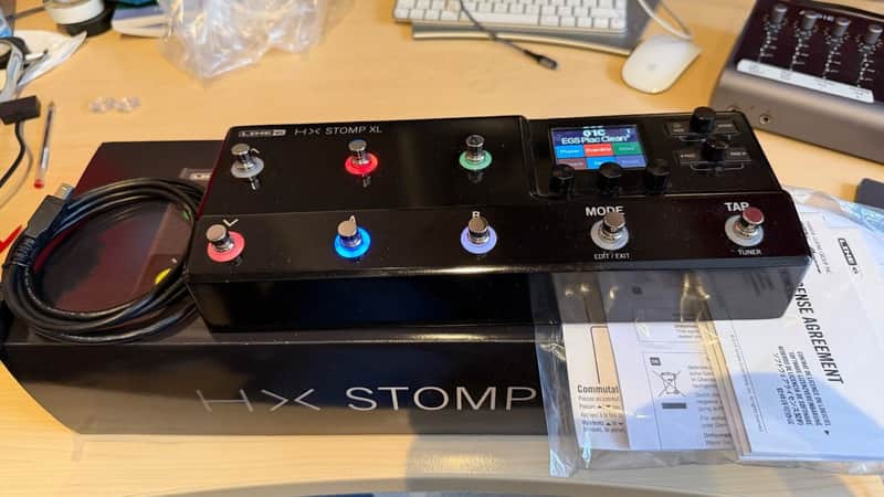 Line 6 HX Stomp XL Guitar Effects Processor Pedal Mint with Original Packaging image 1