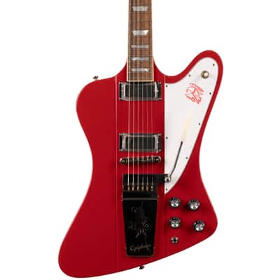 Epiphone 2024 “Inspired by Gibson Custom” 1963 Firebird V Ember Red w/OHSC (448) USED image 2