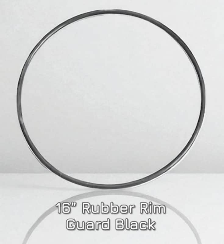 16” Rubber Rim Hoop Guard Protector for Roland Alesis or Acoustic Drum image 1