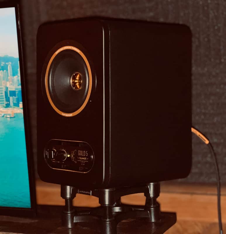 Tannoy GOLD 5 Dual-Concentric 5" Powered Studio Monitors (Pair) 2019 - 2020 - Black image 1