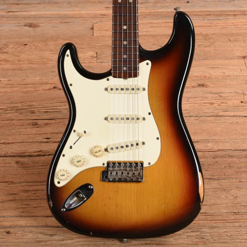 Fender Stratocaster Sunburst 1971 LEFTY - Good
