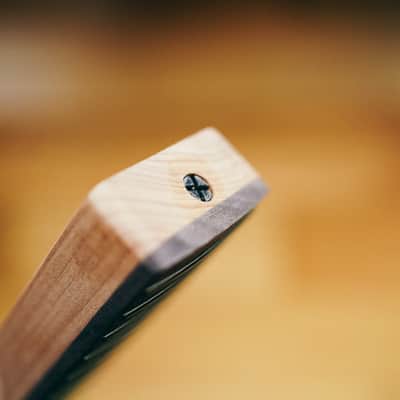 Telecaster Neck – Roasted Maple & Rosewood | Unfinished | 21 Frets | Bone Nut image 16