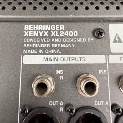 Behringer Xenyx XL2400 24-Channel Analog Mixer w/ Dual FX - Tested & Working image 4