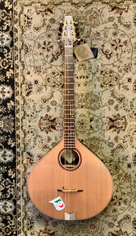 Carvalho PTB312 Cedar All-solid Irish bouzouki with case image 1