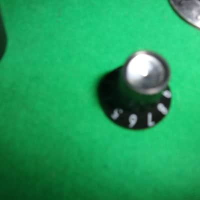 Lot of 5 Misc. Black Knobs for Guitars, Pedals, amp etc. Volume Tone Controls image 5