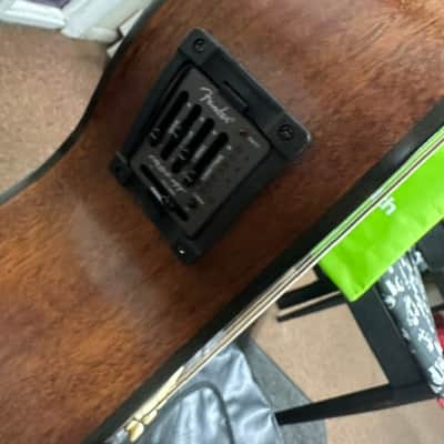USED FENDER BG-32 NAT Acoustic Bass 4-String Guitar Natural w/ Gig Bag Local Pickup image 5