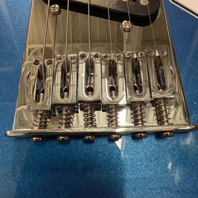 Squier Affinity Series Telecaster Thinline - Lake Placid Blue image 6