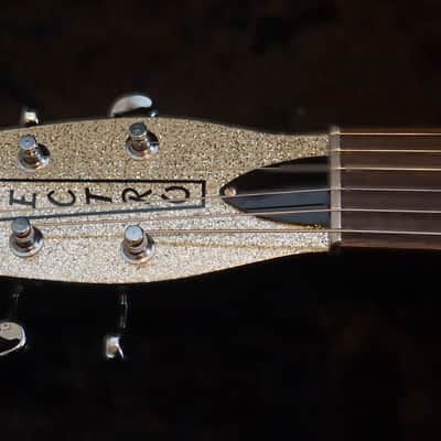 Danelectro 59 NOS+ 60th Anniversary - Silver Metalflake with Danelectro case image 6