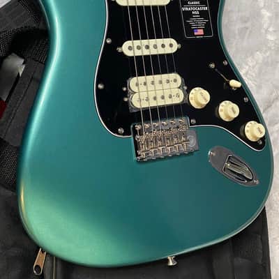 NEW ! Fender American Professional Classic Stratocaster HSS - Faded Sherwood Green Metallic - 7.9lbs - Authorized Dealer - G05778 image 6