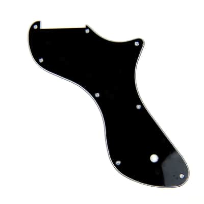Custom Guitar Pickguard Fits PRS SE One, 3ply Black