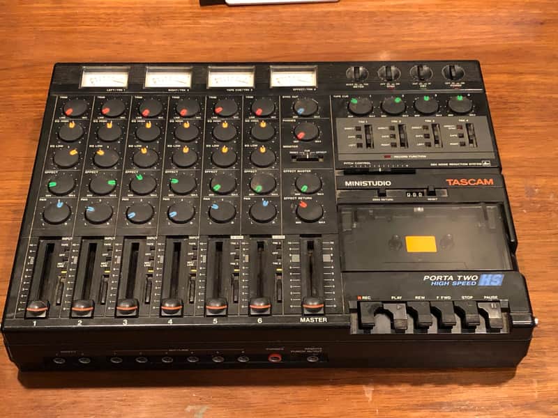 TASCAM Porta Two High Speed Ministudio 1991 Black | Reverb