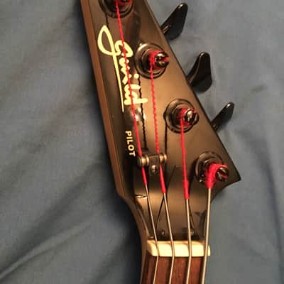 Guild Pilot Bass Left Handed 1986 Black image 3