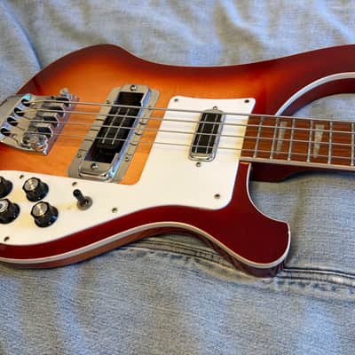 1995 Rickenbacker 4003 Fireglo w/ Upgraded Joe Barden Pickups image 6