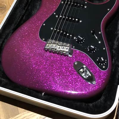 Moollon Stratocaster Purple Sparkle Matching Headstock 2015 - RARE !! image 8