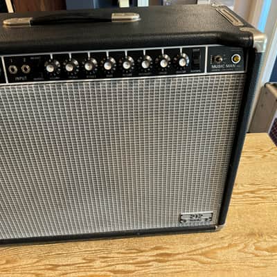 Music Man 212 Sixty-Five 2-Channel 65-Watt 2x12" Guitar Combo 1974 - 1979 - Black image 3