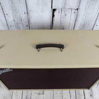 Fender Super-Sonic 60 212 Electric Guitar Speaker Cabinet Blonde with Cover image 5