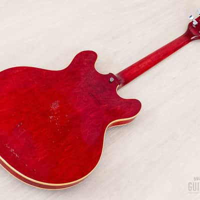 1979 Gibson ES-335 Pro Vintage Semi-Hollow Guitar Cherry w/ 57 Classic PAFs, Case image 13