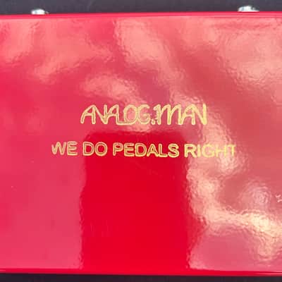 Analogman King of Tone V4 with Red Side High Gain Option image 2