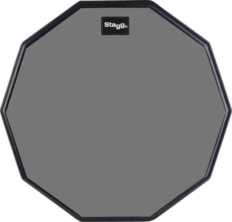 Stagg Rubber Practice Pad - 12" Grey image 1