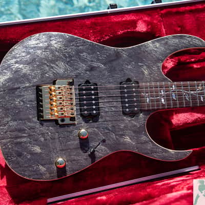 2022 Ibanez Limited Edition J Custom RG8020G - 1 of 24!! Black Quartz Finish - MINT!  -Demo Video! image 2