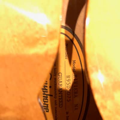 Epiphone Riviera P-94s - Natural - Peerless Factory - Nick Valensi Style with HSC image 10