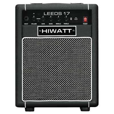 Hiwatt Leeds 17 Watt Guitar Combo Amplifier with Bluetooth, Black, 8" Speaker, 17 Watts image 1