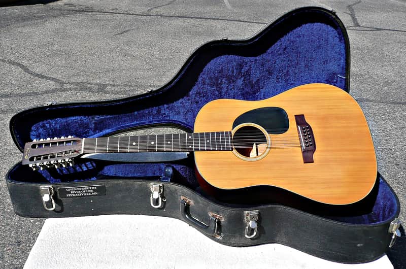 Vintage ​1970 Martin D 12-20 12 String Acoustic Guitar​ with Original Hardshell Case​ - PV MUSIC ​Guitar Shop ​Inspected​​ / Setup​ / Tested​ - Excellent Playing / Sounding​ Martin 12 String​ - Excellent Cosmetic Condition image 1
